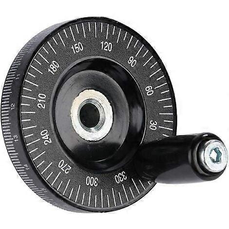 Bakelite handwheel, Solid milling handle handwheel, inner diameter 10 mm, outer diameter 63 mm