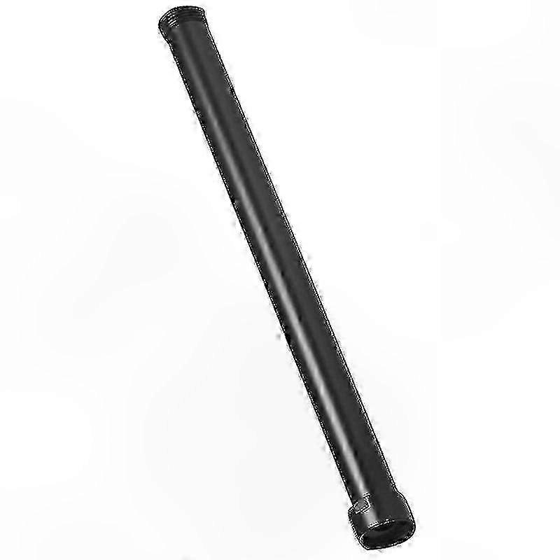 30cm Extendable Shower Pipe in Black, Brass Mixer Pipe for Bath and Shower