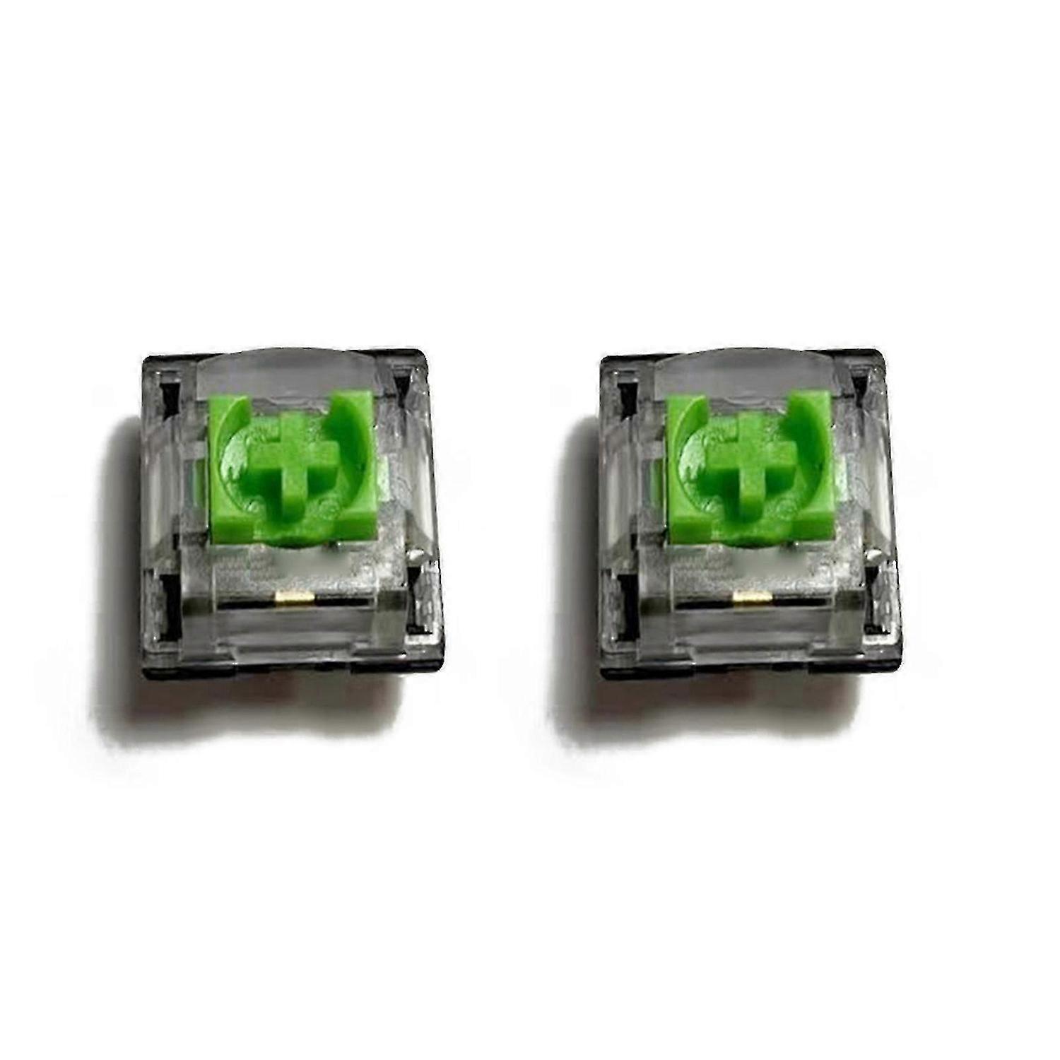2Pcs Durable Green RGB Switches 3Pin Green Axis for Blackwidow V3 Pro Mechanical Gaming K