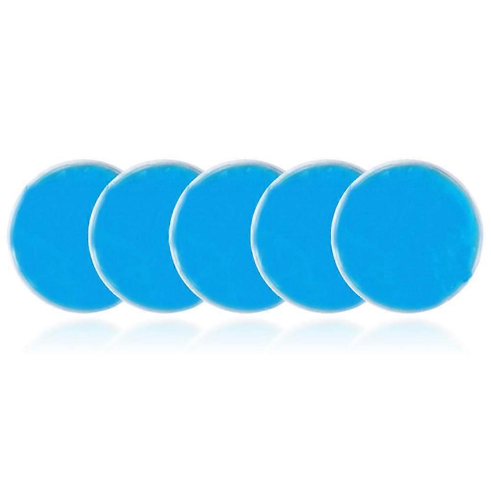 Compact Ice Packs Multi-Function Ice Packs for Summer Cooling Swelling Reduction General Users 11x11x0.5cm 5Pack