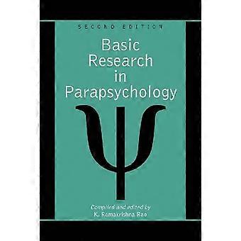 Basic Research In Parapsychology 2d Ed - McFarland and Company Inc - Paperback - en Book