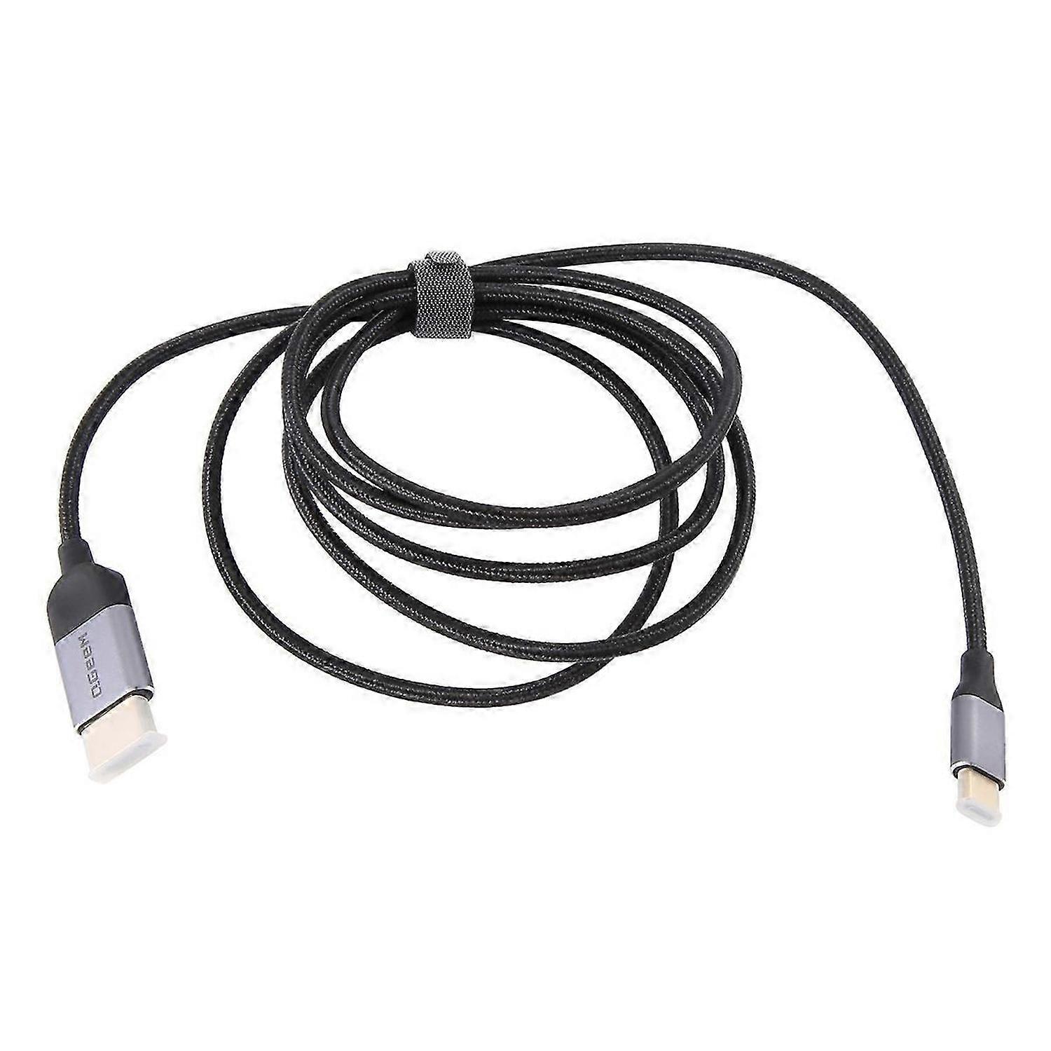 QGEEM MAKE CONNECTIONS USB Type C to HDMI-Compatible Cable Adapter,B