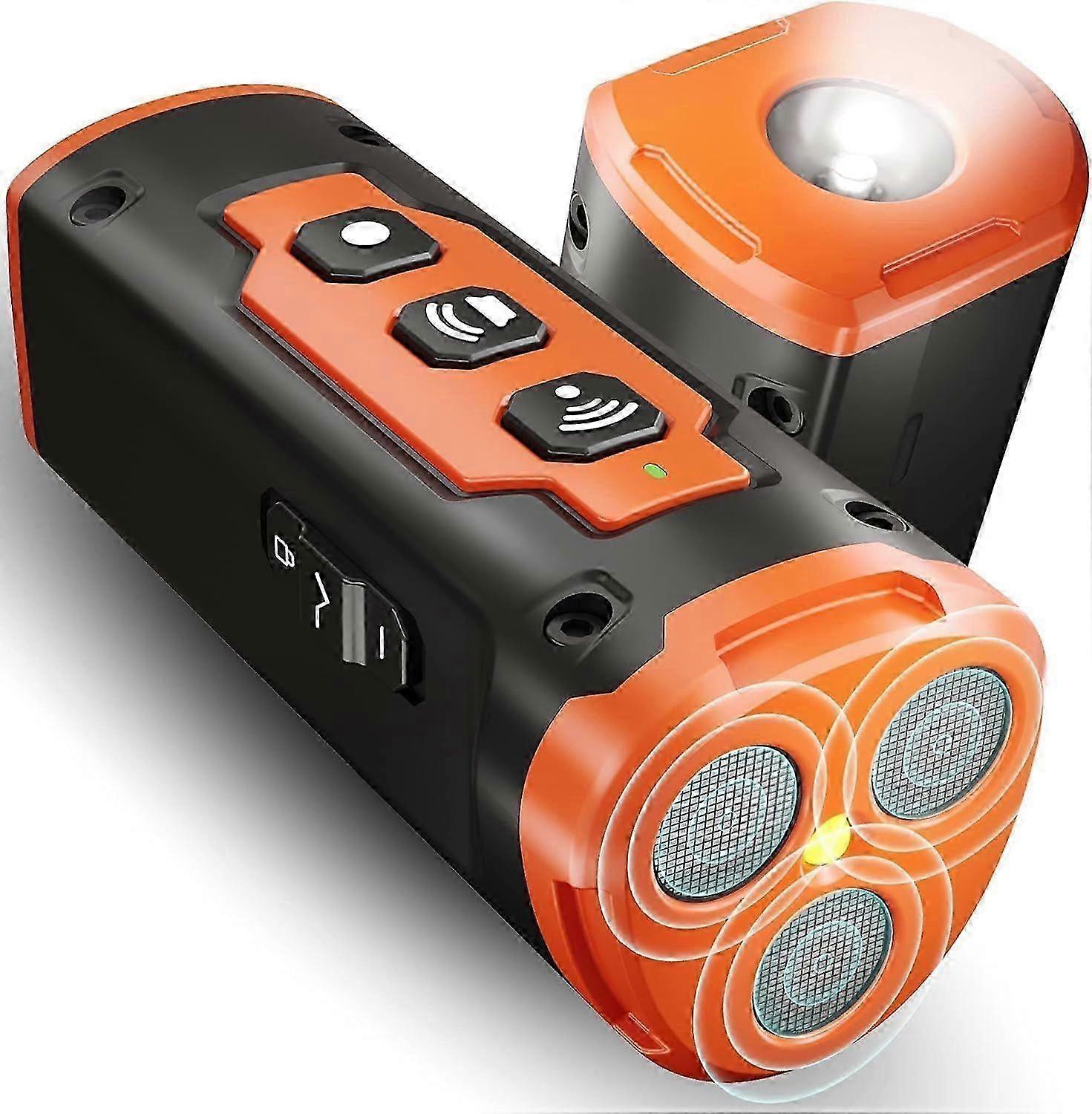 Dog Bark Deterrent Device 3X Anti Barking Device for Dogs, 5 Modes Stop Neighbors Dog Barks No More Safe for All Dogs 50FT Bark Control Indoor Outdoor