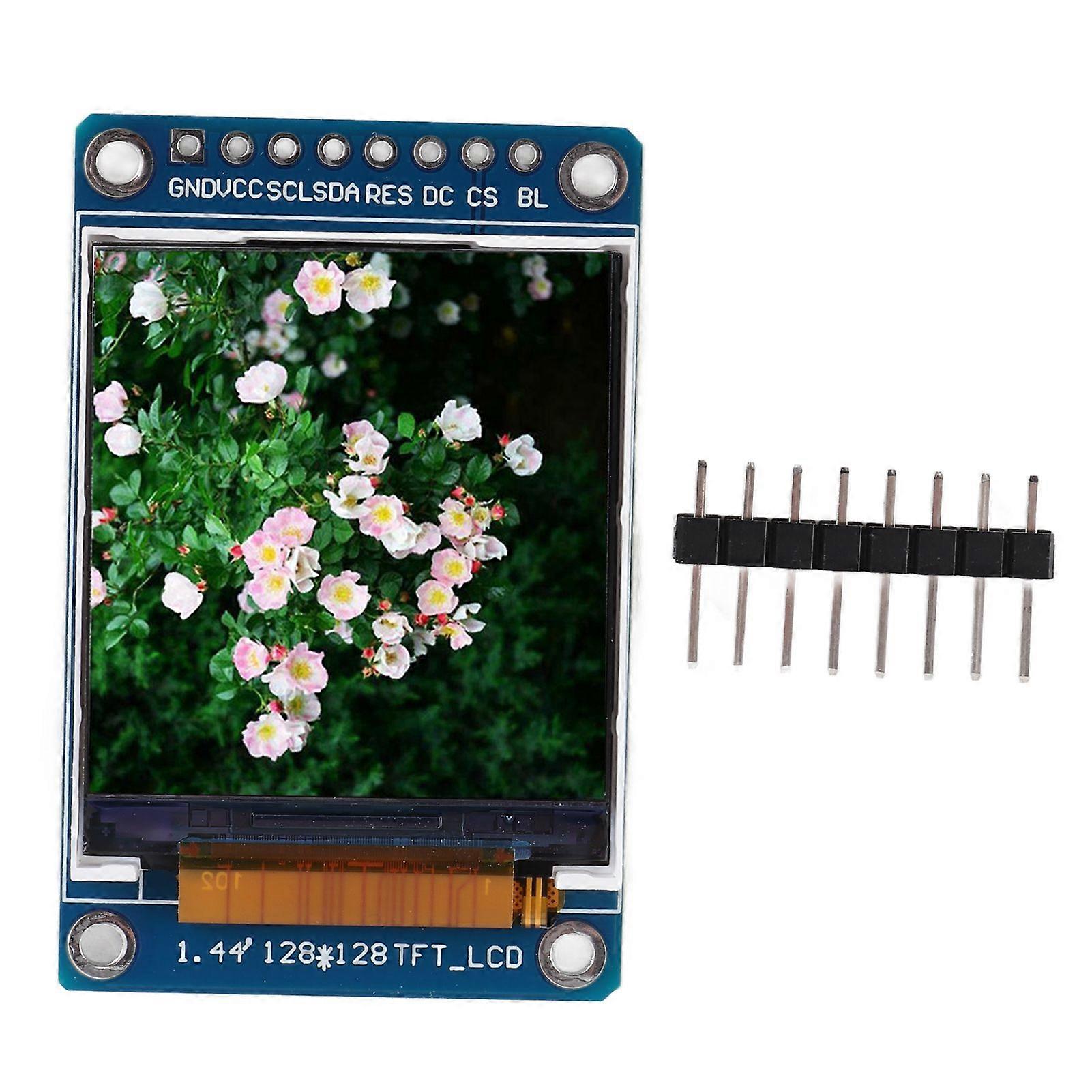 1.44Inch LCD Display Screen 128RGB X 128 Resolution Serial Peripheral Interface