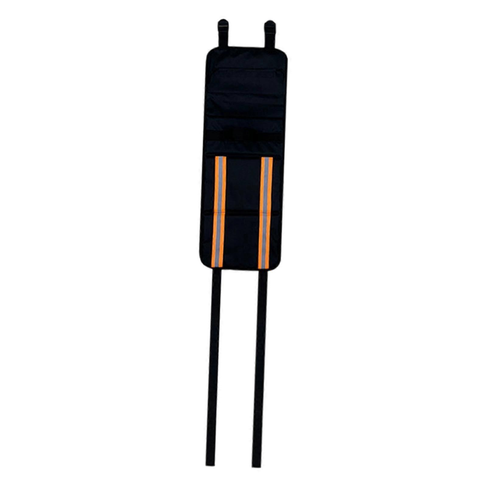 Bike Tailgate Mat 31x83 Cm With Quick Install Straps For Compact And Medium Trucks Tailgate Protector With Tool Pocket