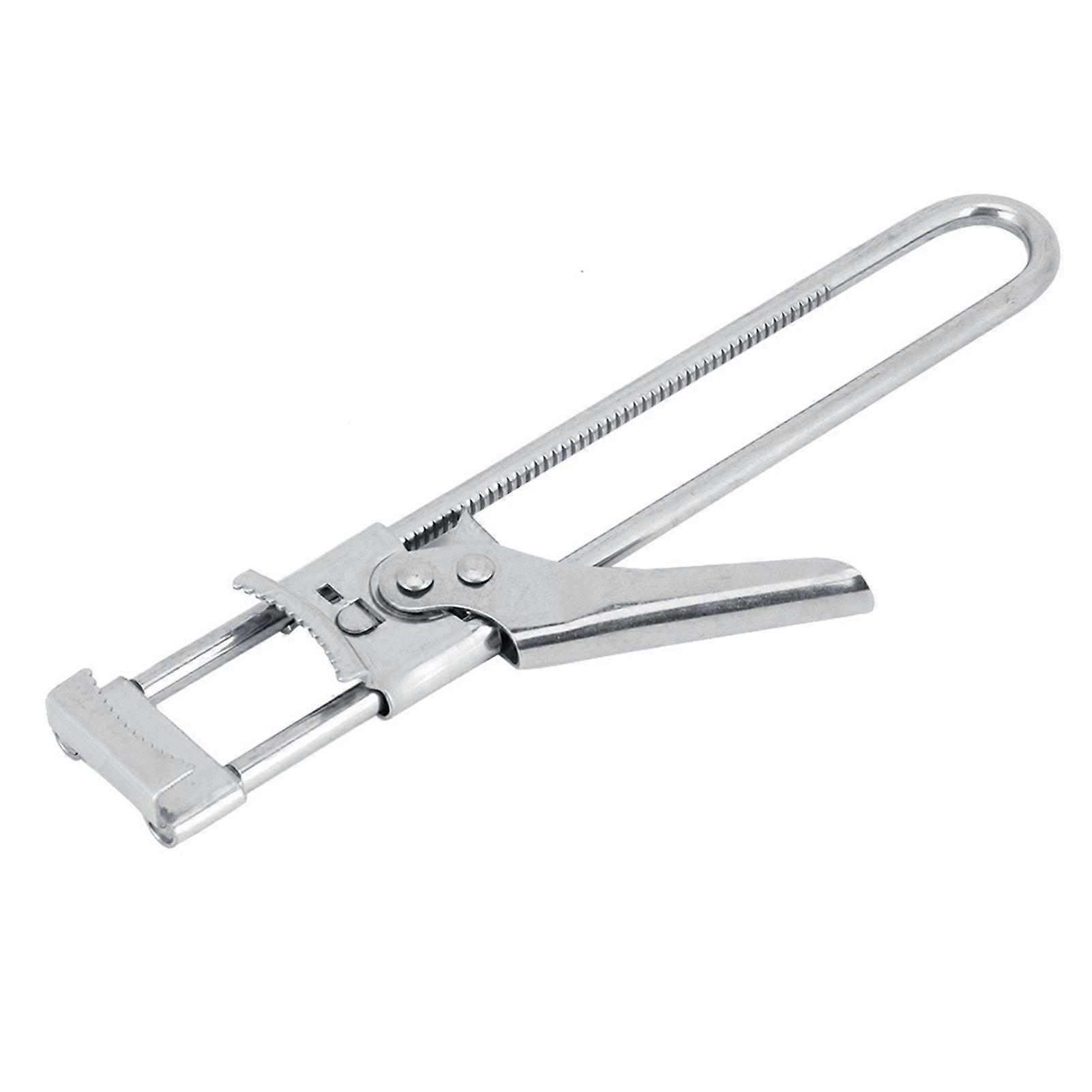 Manual Adjustable Stainless Steel Can Opener Bottle Jar Lid Gripper Kitchen Tool