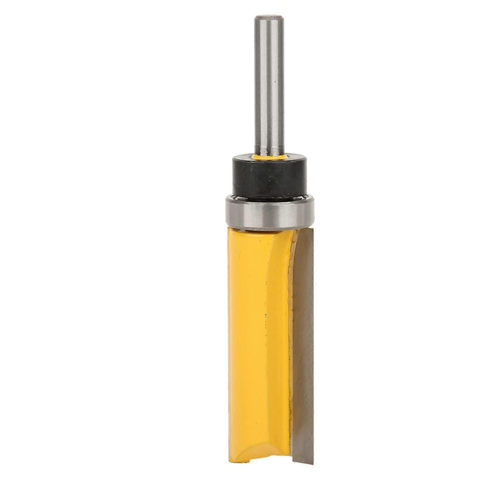 Router Bits 1/4 Shank, 1/4 Inch Router Bit, 4In Shank Bearing, 4x3/4x50.8 Milling Cutter For Flush Trim Slotting