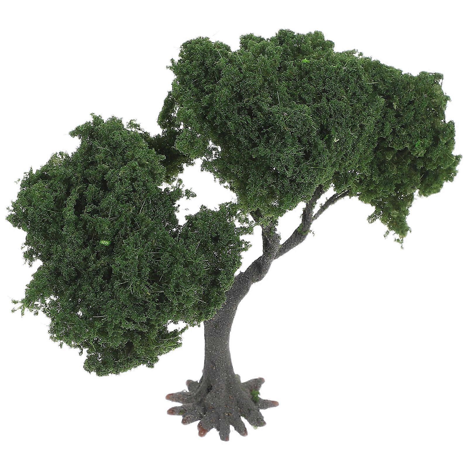 Artificial Tree Model For Landscape Decoration Tailored For Railroad Scenery 11X8.5X7.5CM 1Pcs