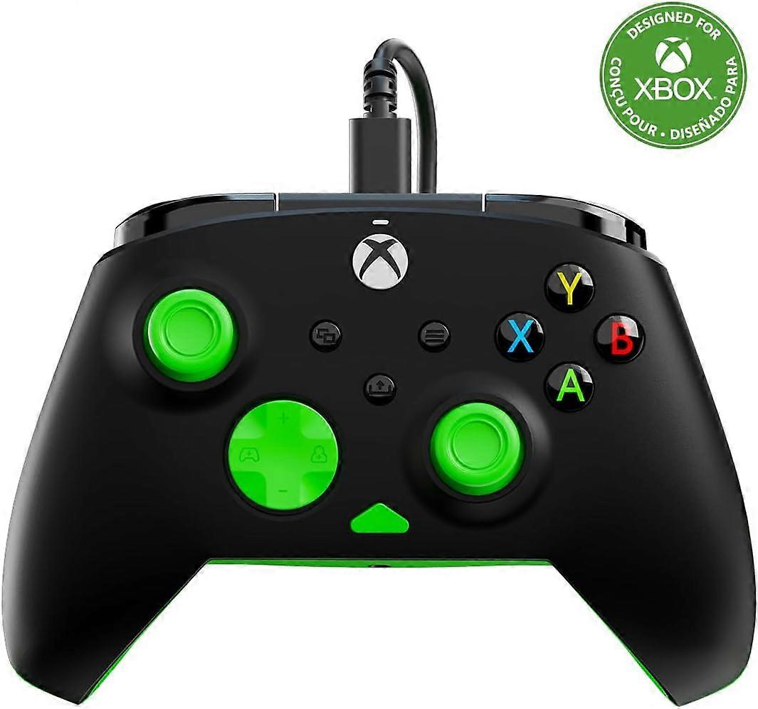 Turtle Beach - Rematch™ Core Wired Controller For Xbox & Pc -  Black / Green