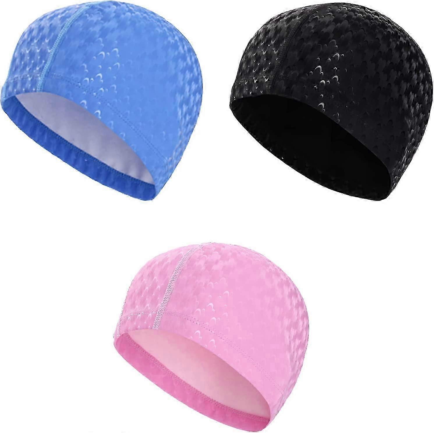 Comfortable No-Slip Lightweight Swimming Caps