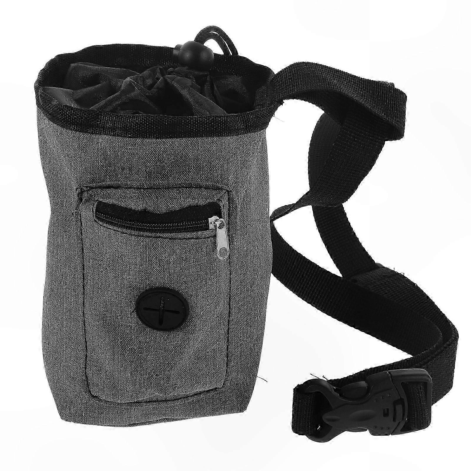 Chalk Bag with Zippered Pocket and Drawstring for Indoor Sport Climbing