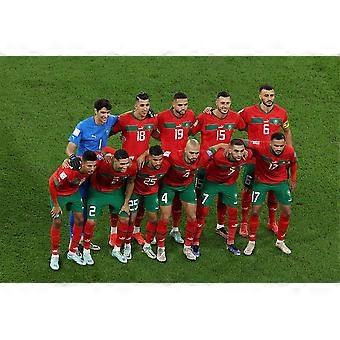 Morocco National Football Team World CupHome Decor - Jigsaw Puzzle Style 259