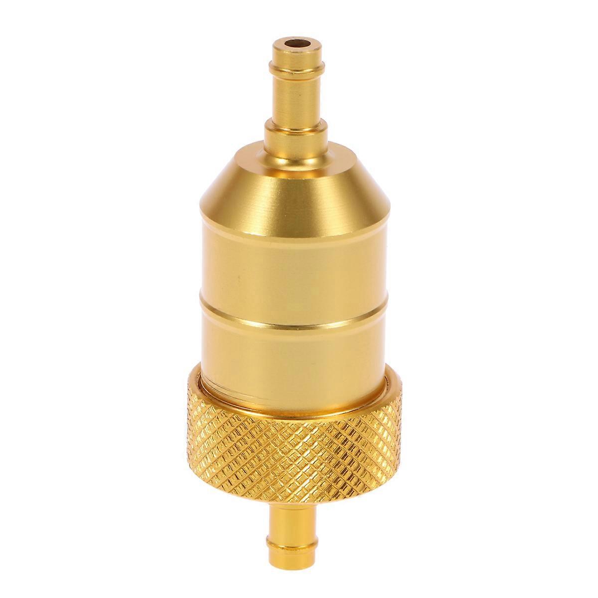 Filter for Motorcycle Gasoline Filter for Motorbike Use Cnc Aluminum Alloy Golden