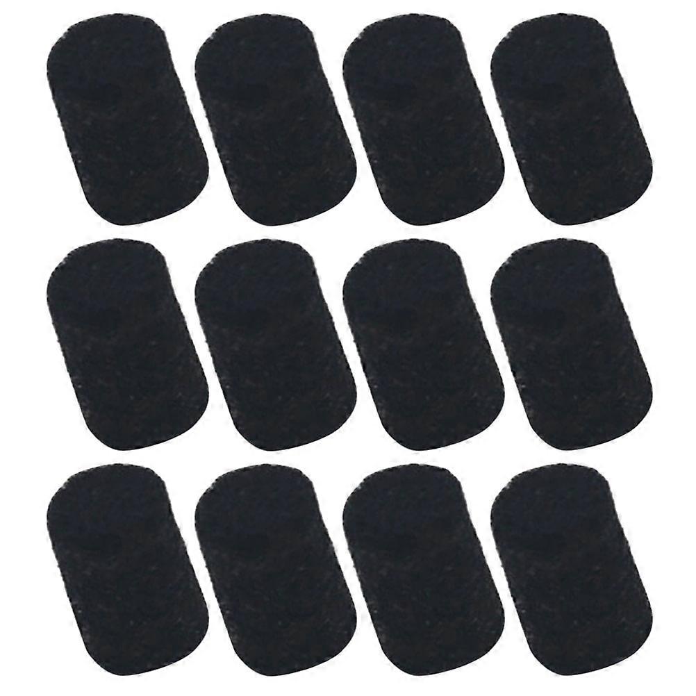 Black Saxophone Felt Columns for Key Height Positioning Professional 36Pcs