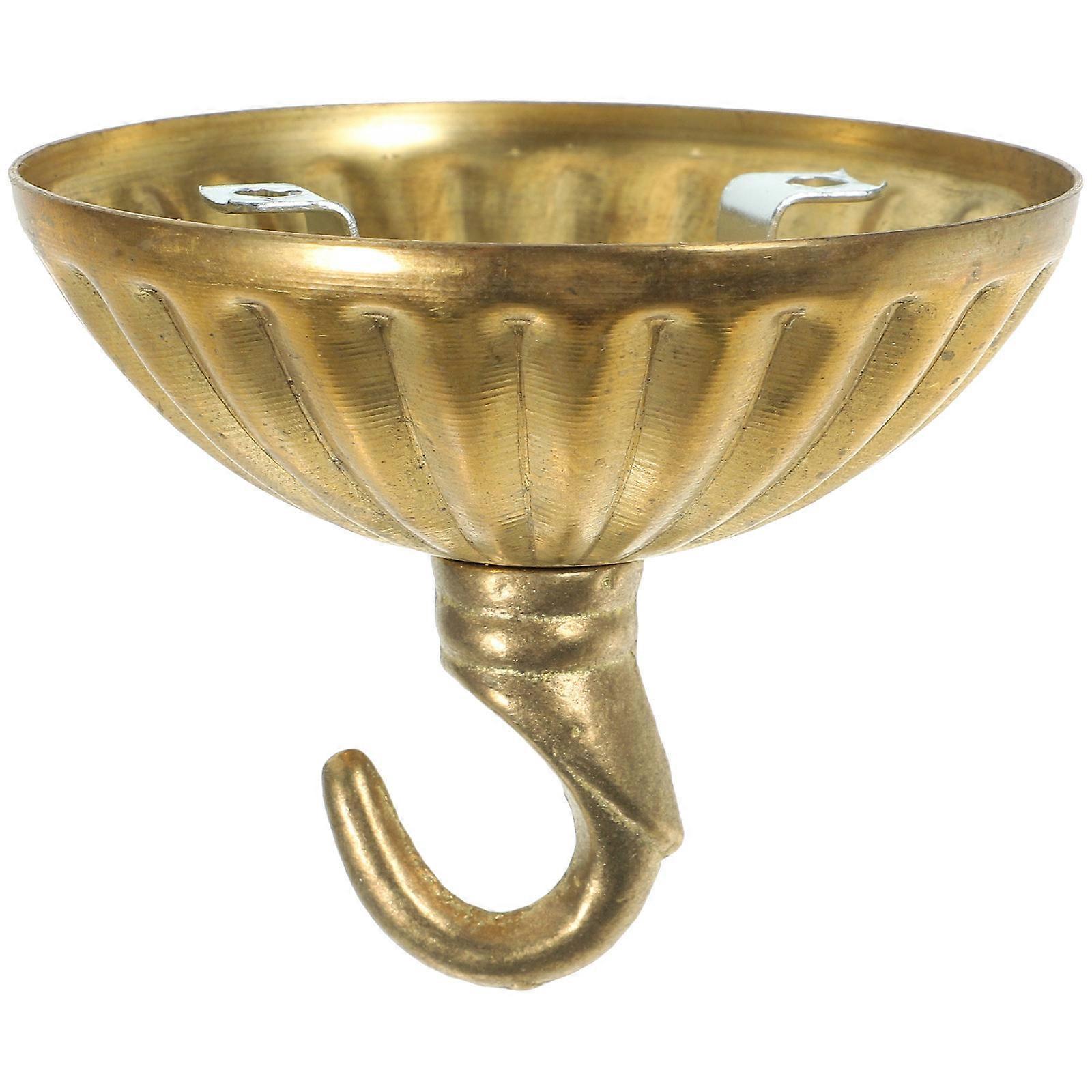 Golden Pendant Light Canopy for Hanging Use 5Pcs Vintage Style Ceiling Covers