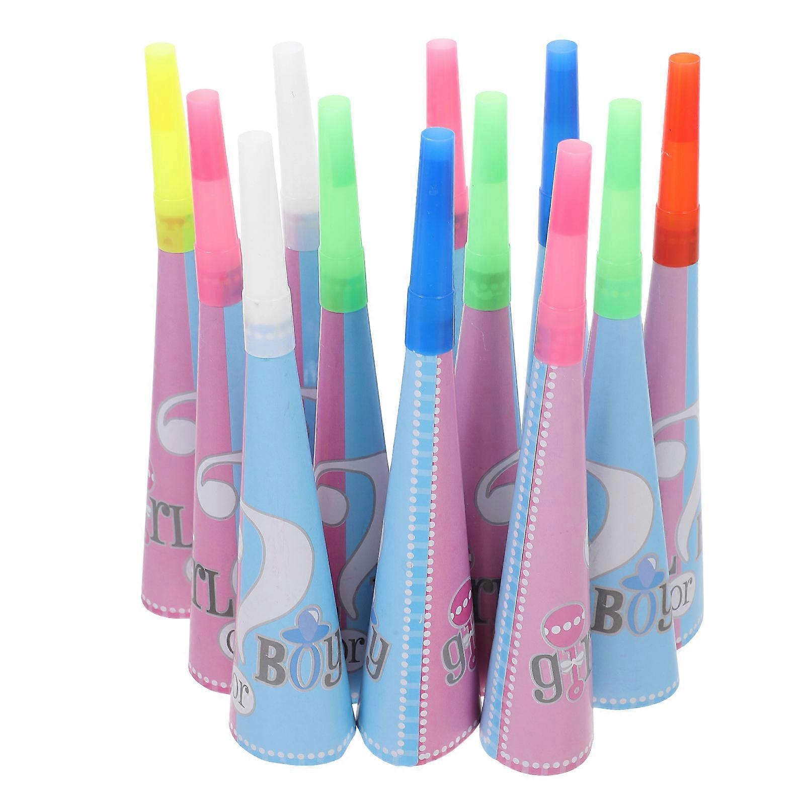 Noise Makers for Sporting Events Party Blowers for Genders Reveal 36Pcs