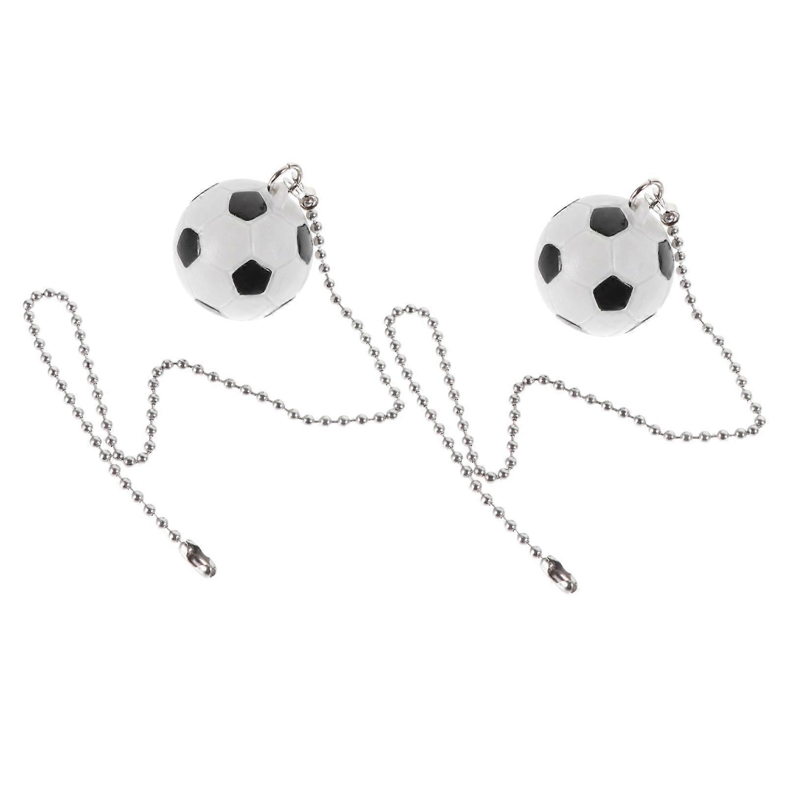Multi Color Football Fan Pull Chain For Ceiling Fans High Ceiling Use 4 Pcs Chain Extension