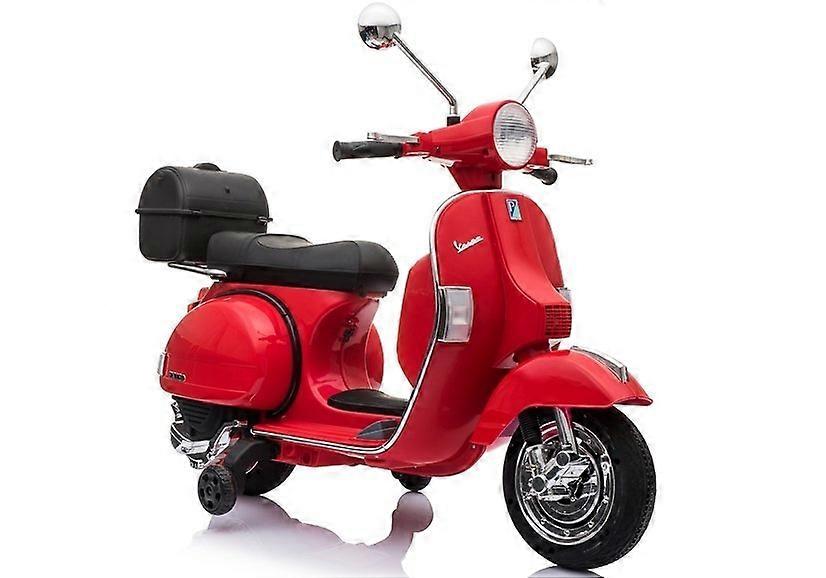 Electric scooter, Red Vespa Style, battery powered