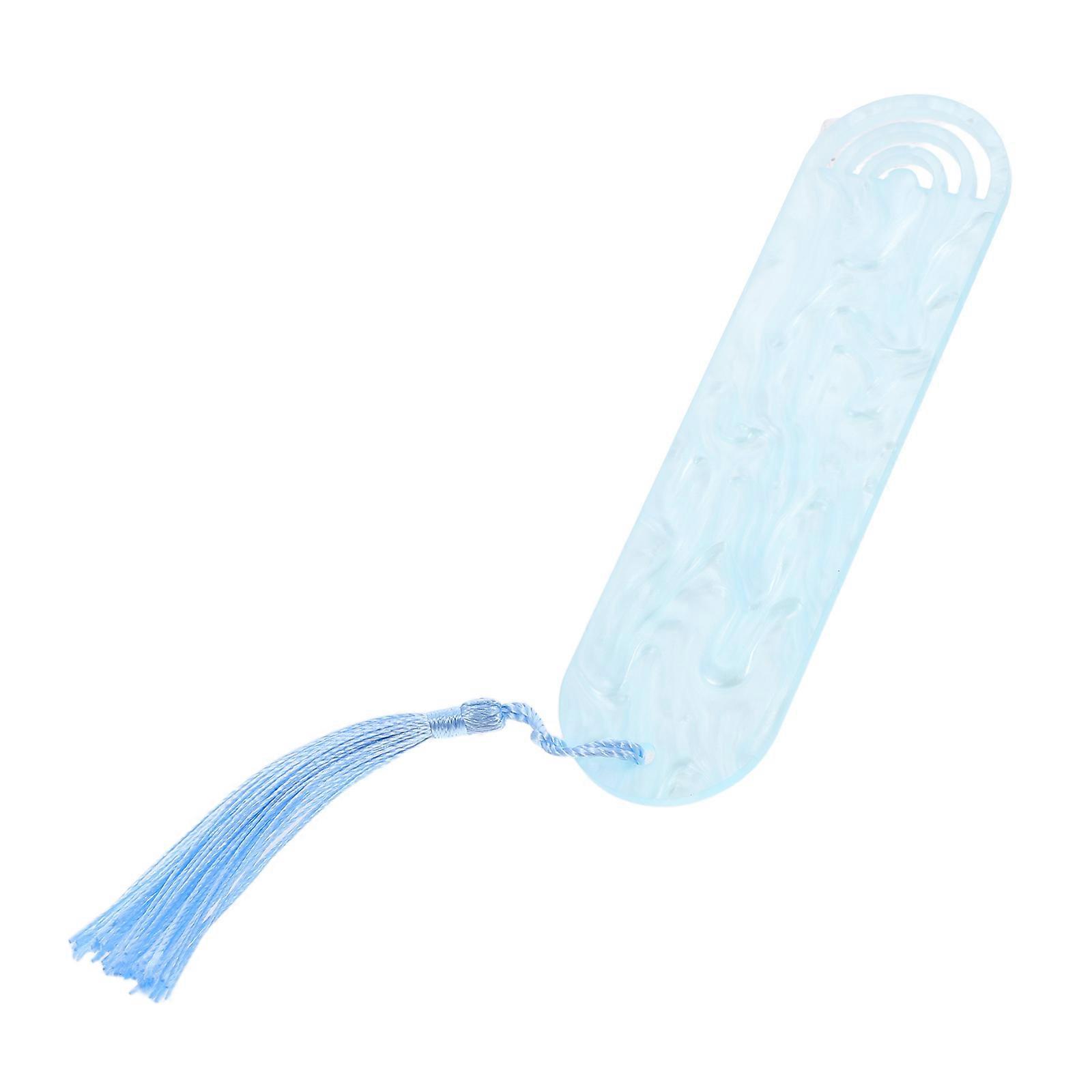 Acrylic Reading Book Mark with Tassel for Reading 24Pcs Pack