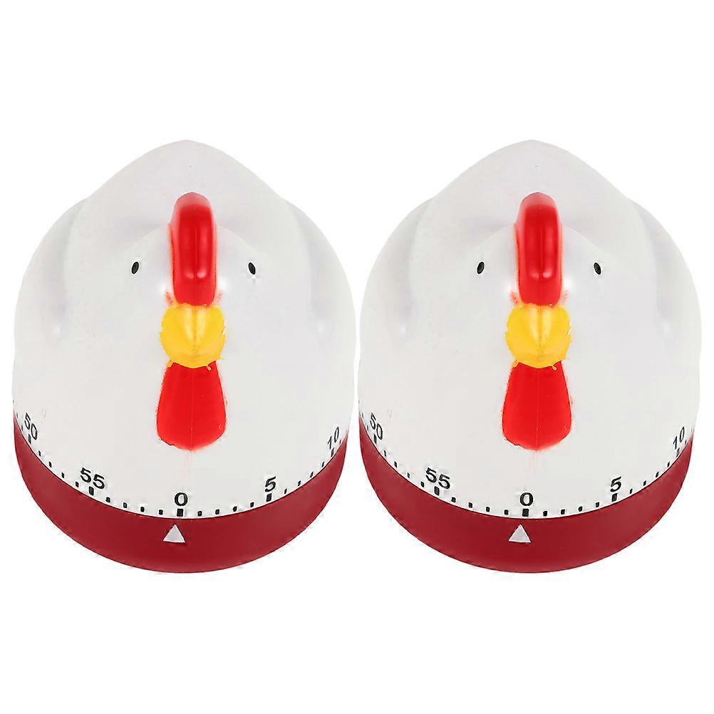 Mechanical Kitchen Timer for Cooking Use 8Pcs Manual Cartoon Kitchen Timers