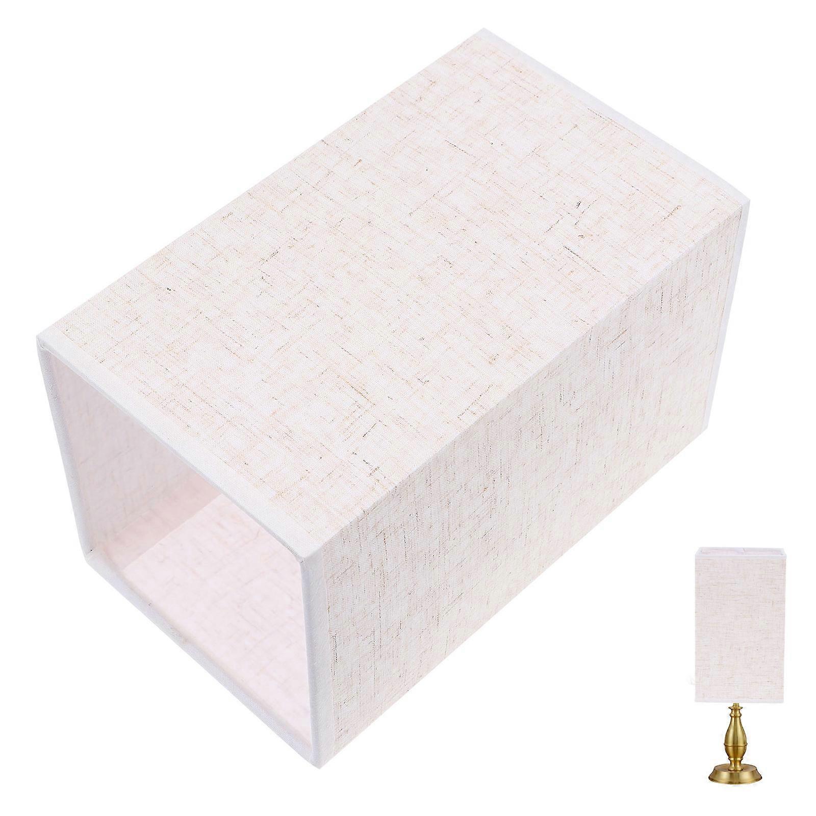 Cloth Lamp Shade E27 Square for Protection 4Pcs Chic Light Cover