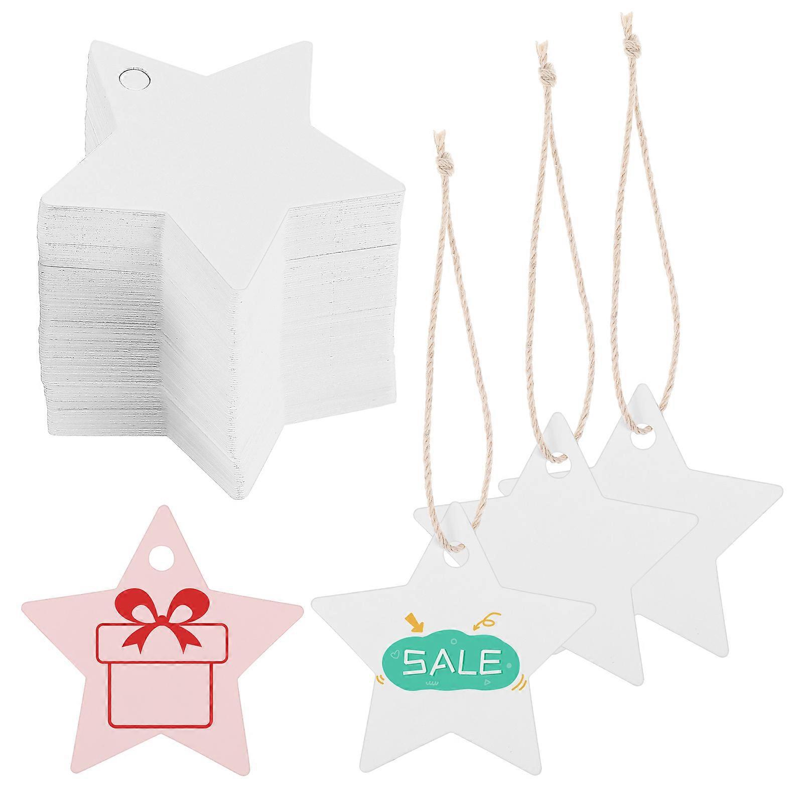 Present Tags Star Shaped Paper Tags for Decoration 1000Pcs Collection