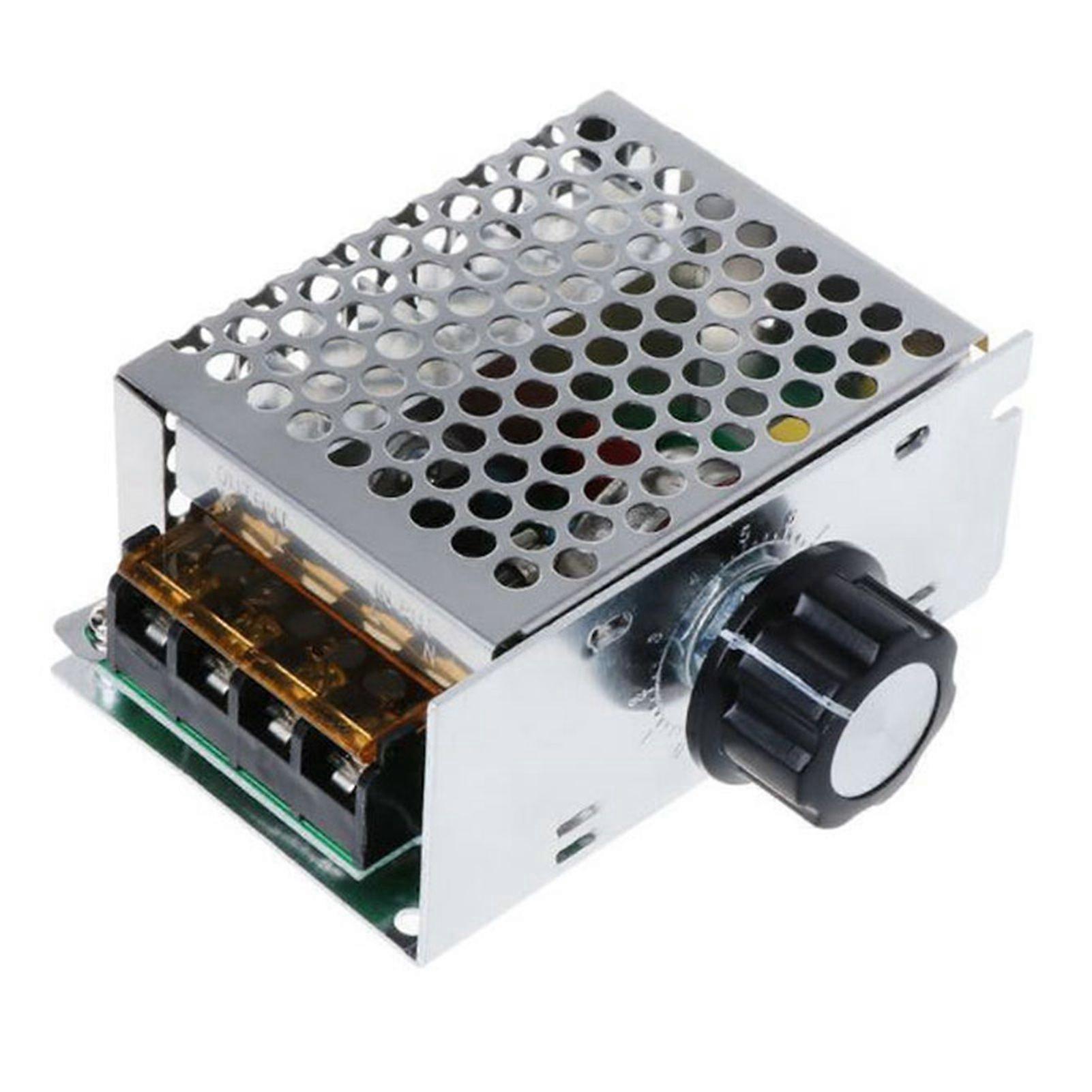 AC Voltage Regulator 4000W High Power Dimmer Speed Temperature Control Module for Industry 50220V