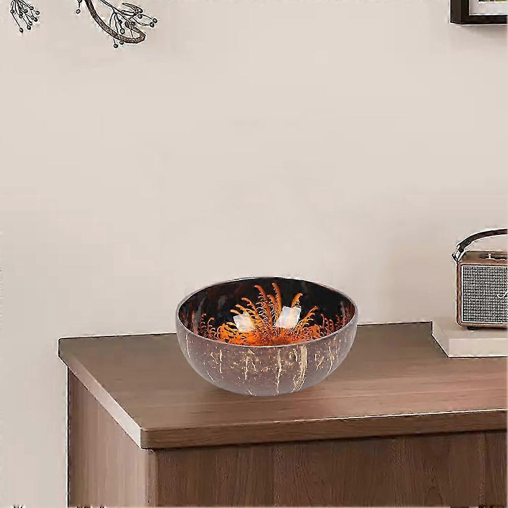 Coconut Shell Salad Bowl Natural