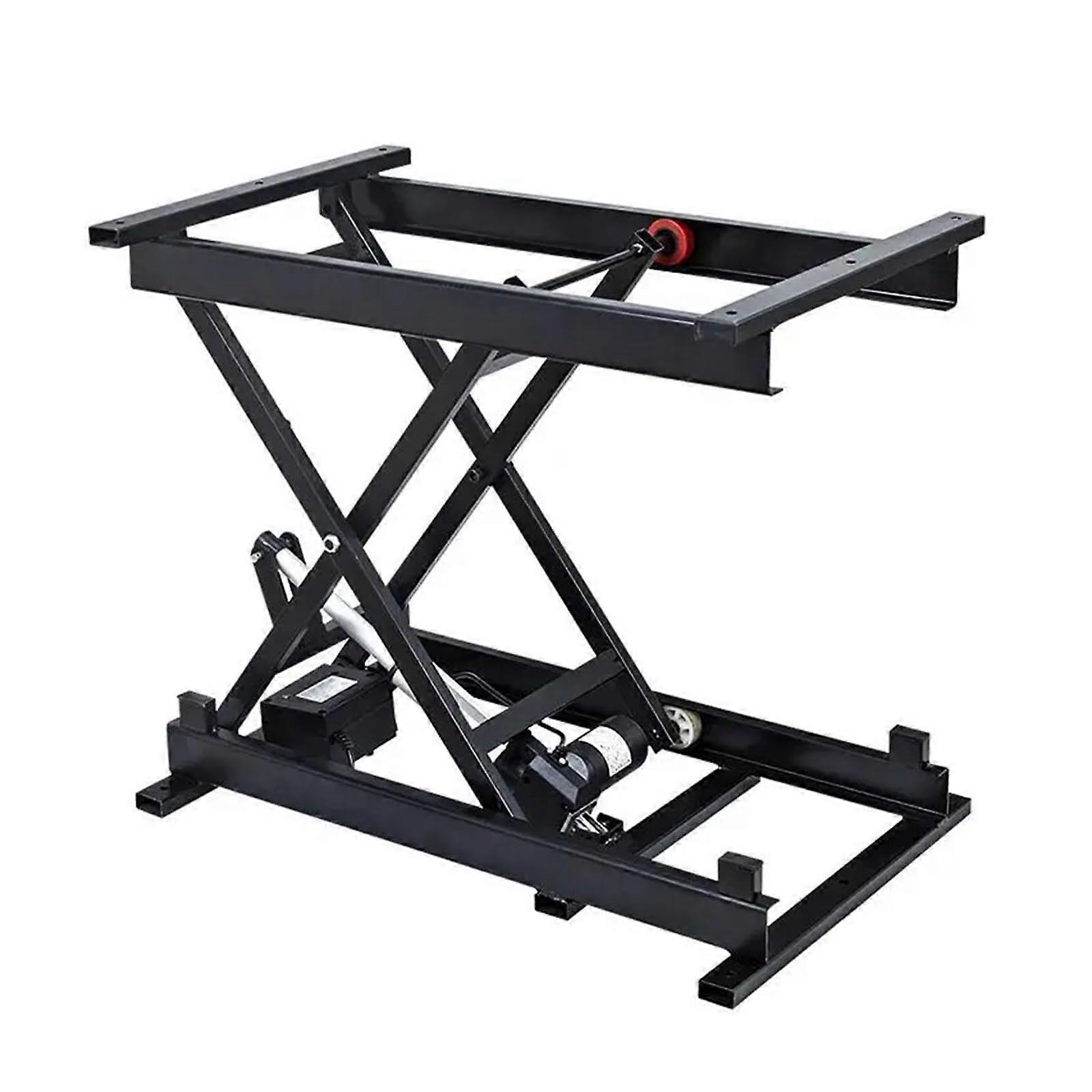 300kg Multifunctional Electric Wired Remote Control Coffee Table 24V Lifting Folding Iron Frame Adjustable Dining Table