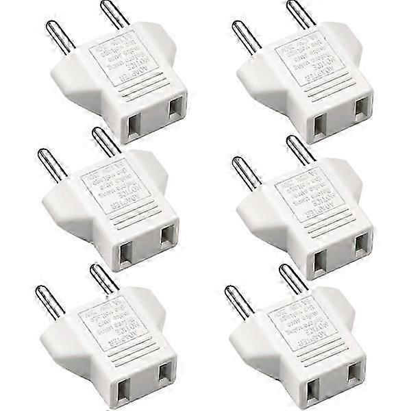 US to EU Adapter - White