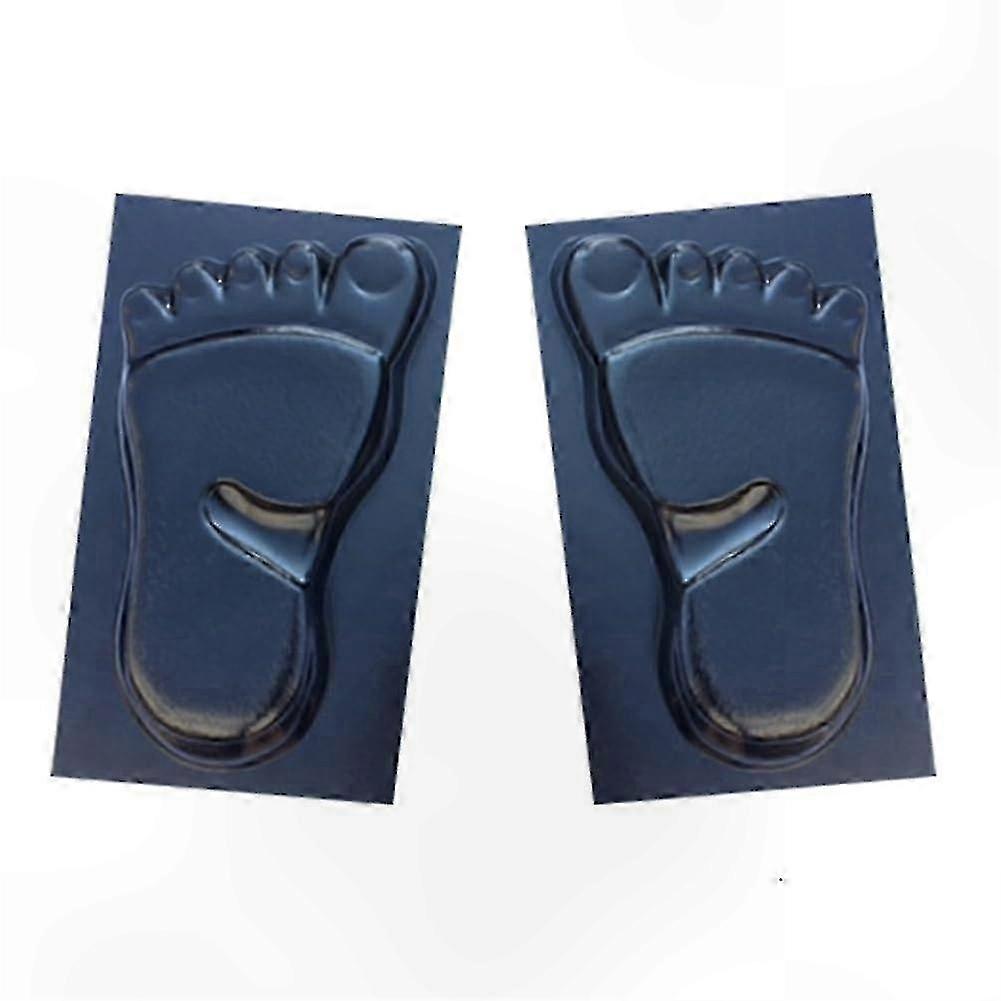 Concrete Footprint Molds, Durable and Easy-to-Install, 2-Pack for Paving Stones