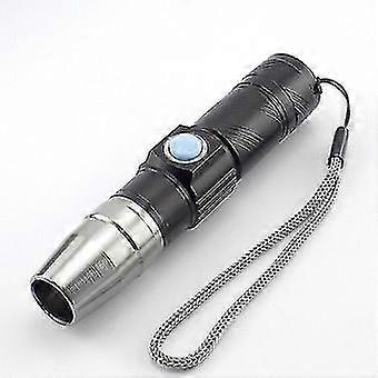 Usb Rechargeable 365 Led Uv Flashlight Torch Light Ultra Violet Lamp Blacklight
