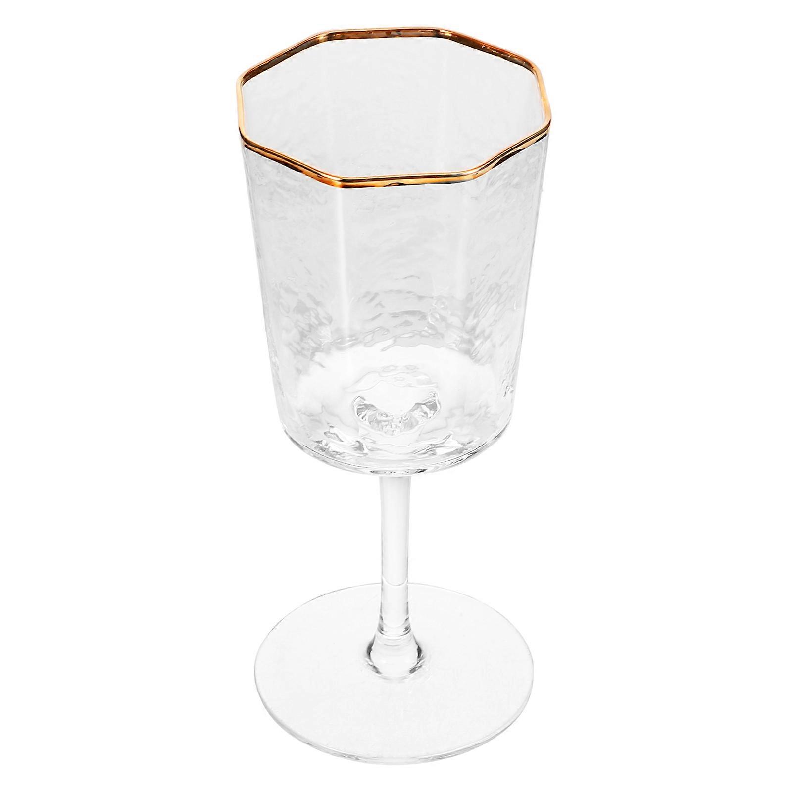 Glass Wine Cup for Party Use Transparent Wine Goblet 260Ml