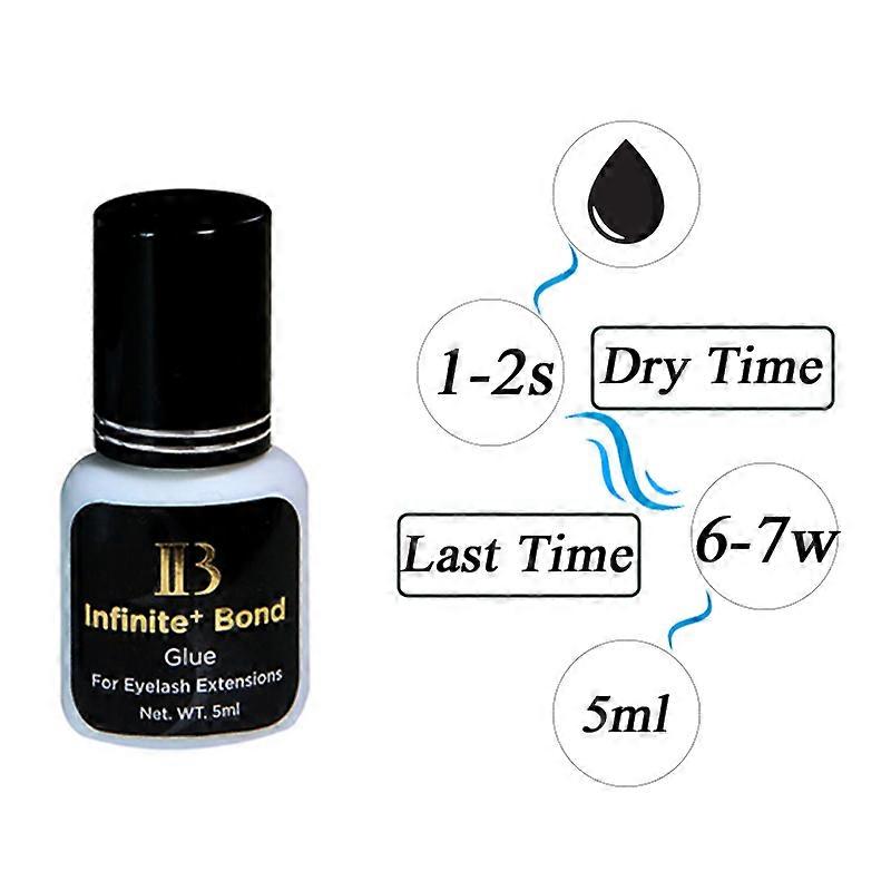 Eyelash Extension Glue i-beauty Type 1 bottle IB Ultra super Glue Individual Fast Drying Eyelash Extensions Glue 5ml/bottle Shop