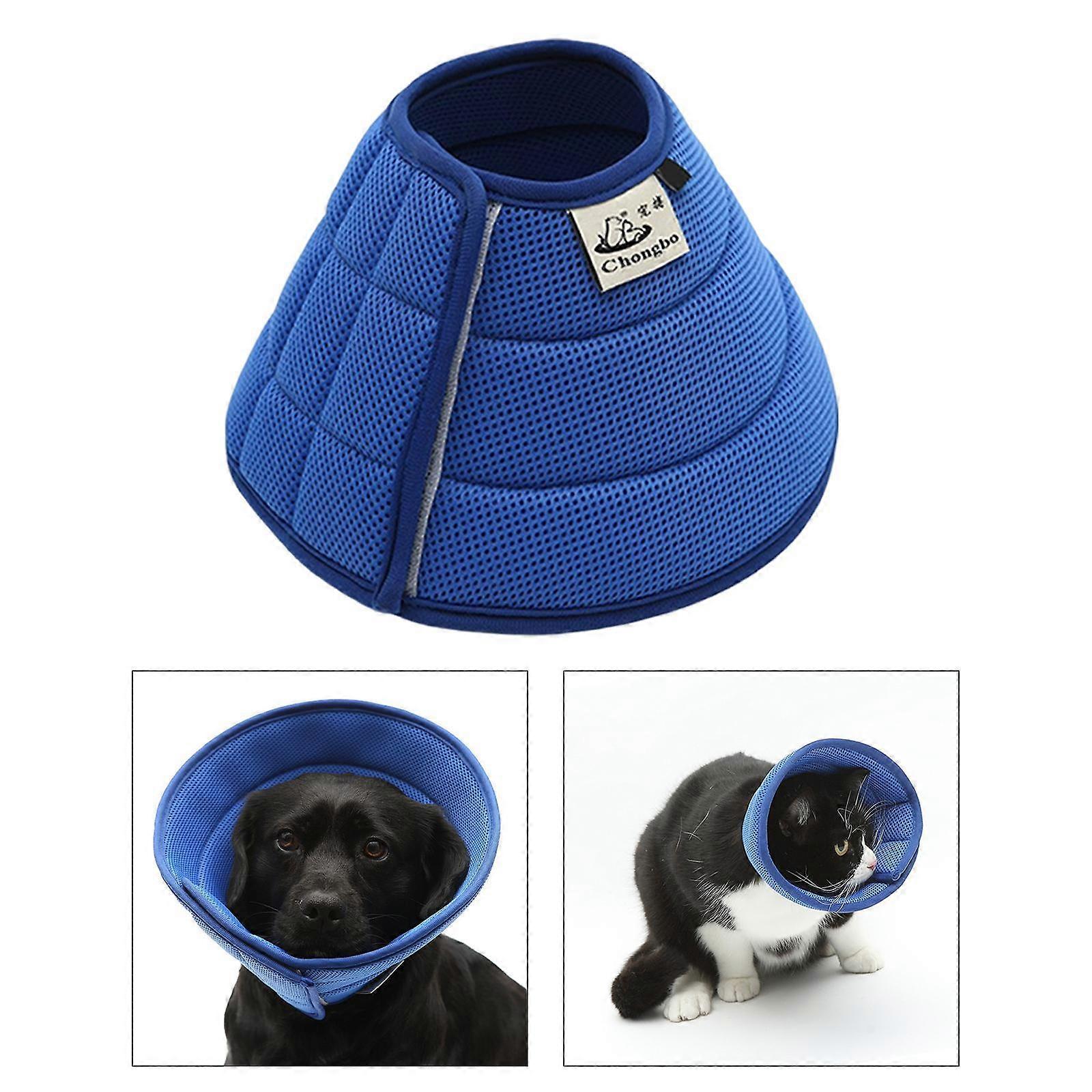 Dog Cone Soft Edge Stop Licking Protective Wound Pets Recovery