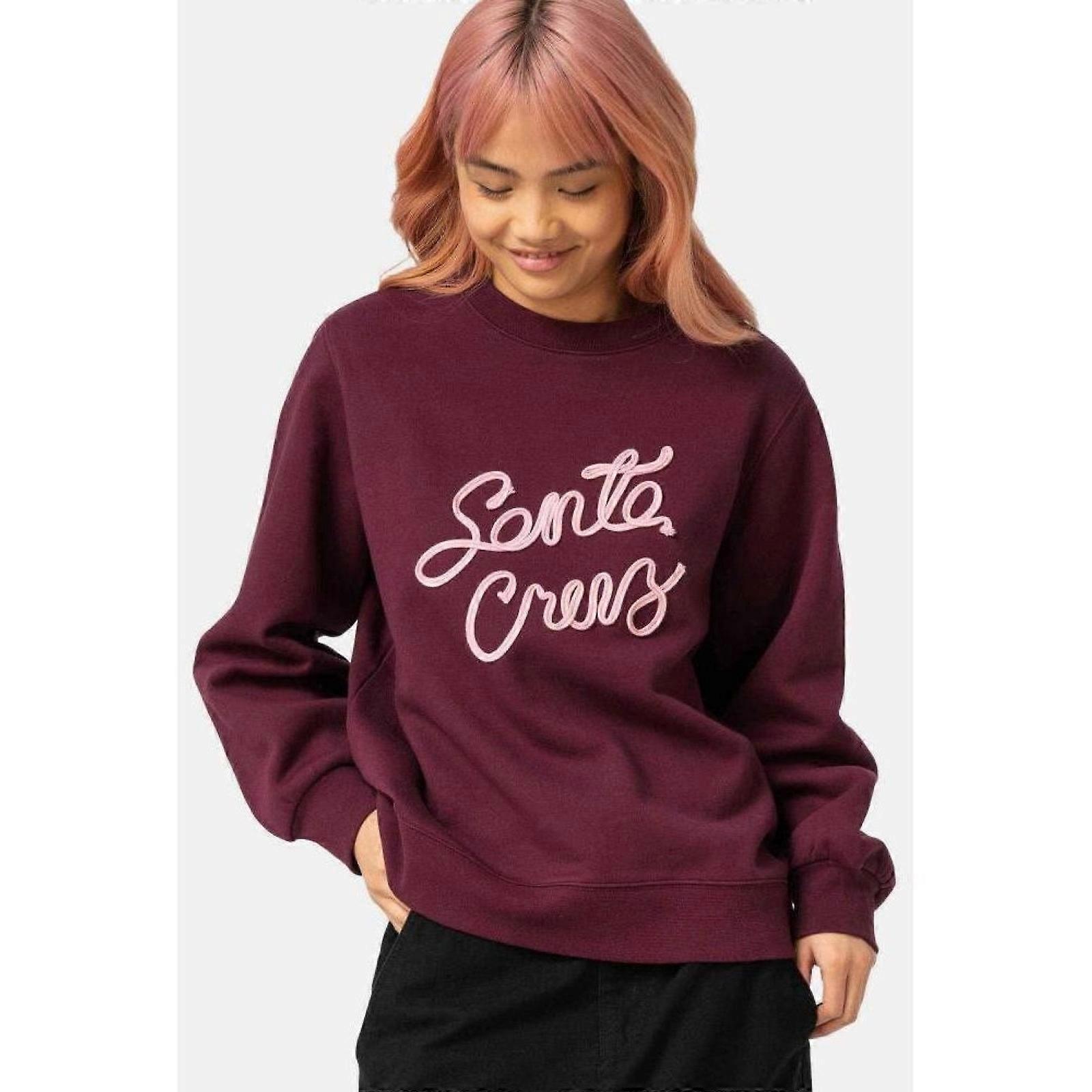 Santa Cruz Womens Ribbon Script Sweatshirt