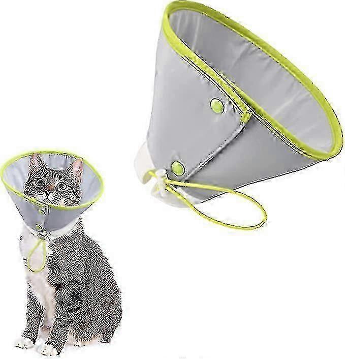 Cat Cone Collar Soft, Adjustable Cat Recovery Collar, Cat Cones After Surgery, Elizabethan Cat Collar Neck Cone For Cats Kittens-MXBC
