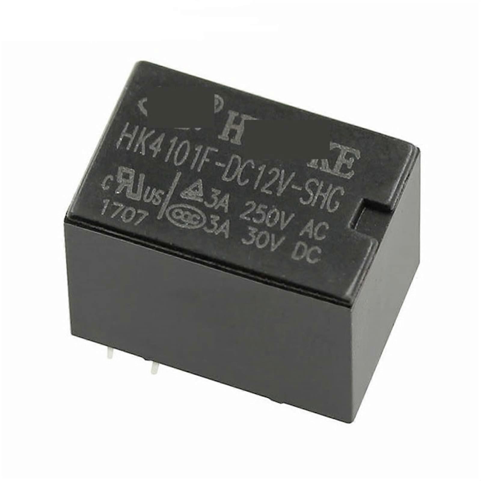 5Pin Power Relay 3A 250VAC and 3A 30VDC DC3V DC5V DC12V DC24V Bulk 5 Pieces