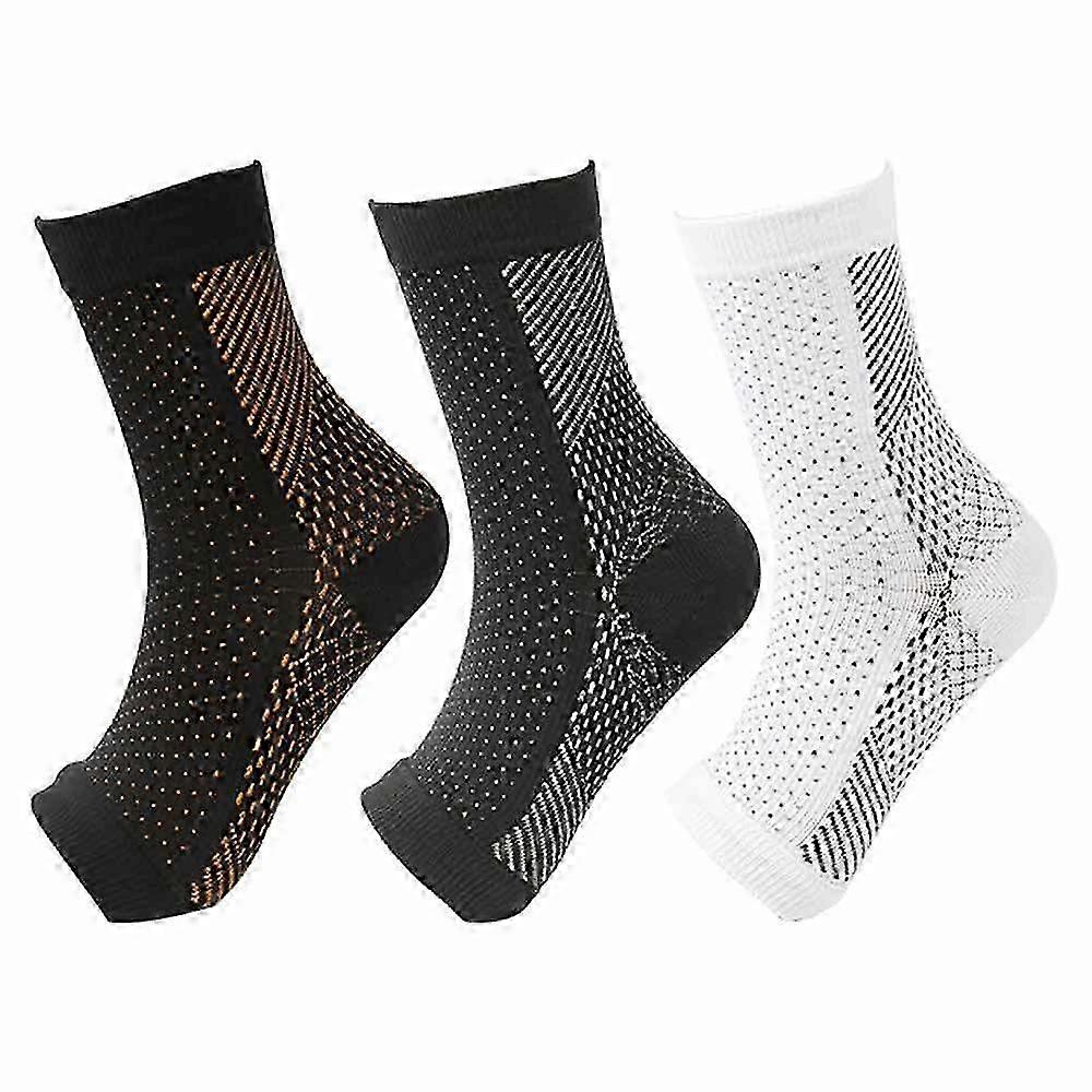 Soothe Socks for Neuropathy Compression with Ankle Arch Support for Pain Relief