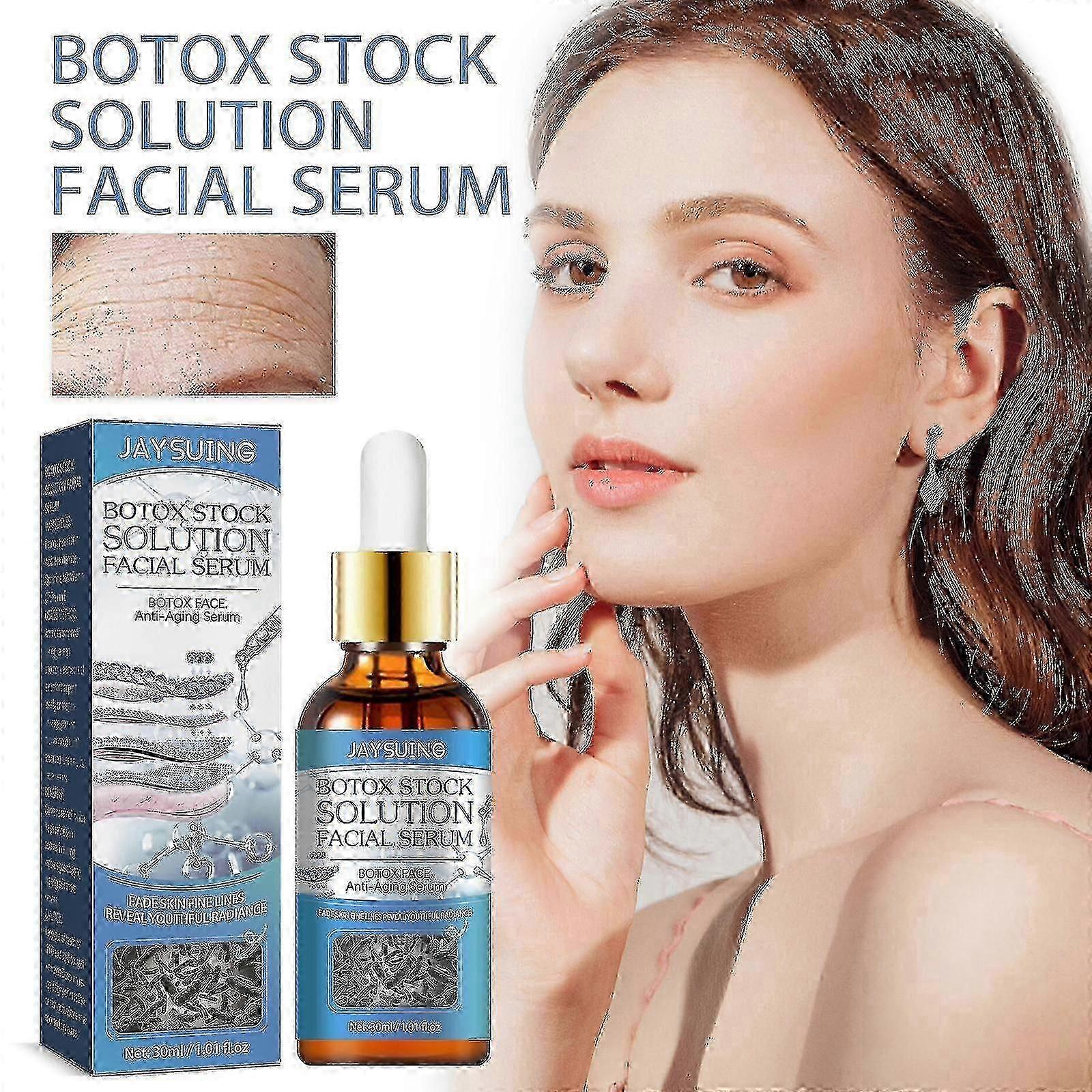 Jaysuing Anti-Aging Facial Essence ממצק את עור הפנים, מפחית קמטוטים, מעניק לחות ומחדש את העור |