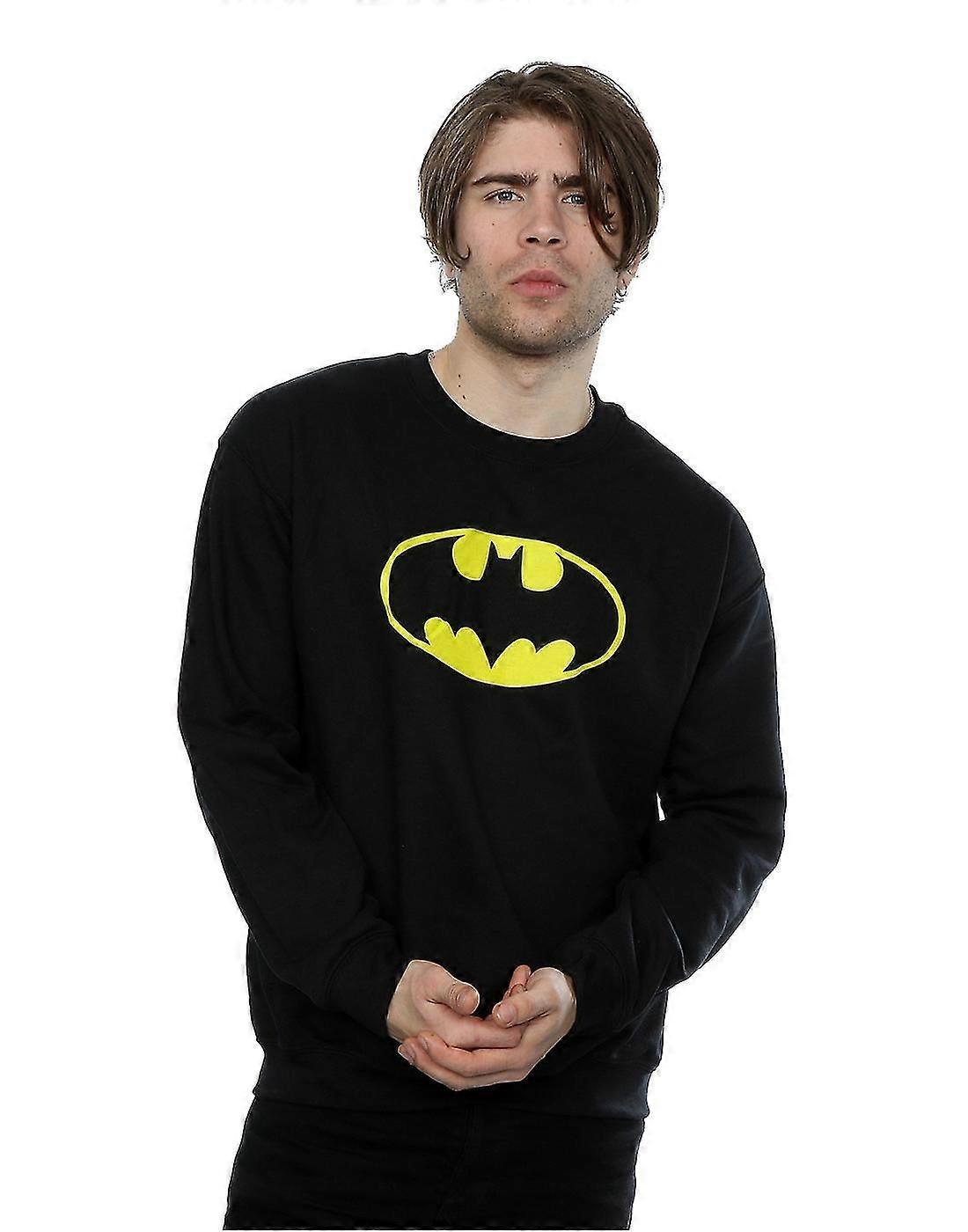 DC Comics Men's Batman Logo Sweatshirt