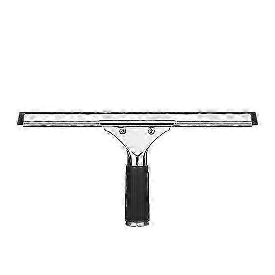 Professional Window Squeegee With Rubber Lip - Long Handle Shower Glass Cleaner