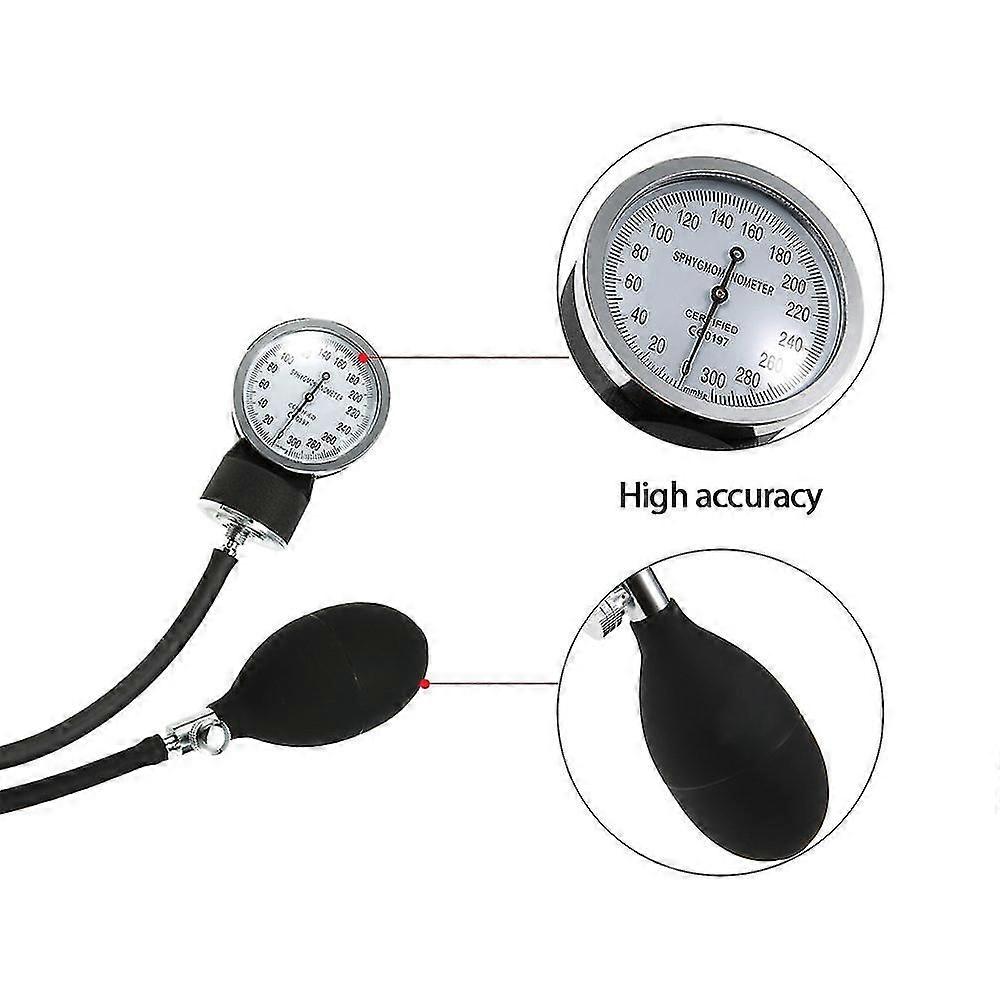 Ανεροοειδές κιτ περιχειρίδας αρτηριακής πίεσης ανώτερο βραχίονα αρτηριακή πίεση στηθοσκόπιο με τσέπη zip για ενήλικες