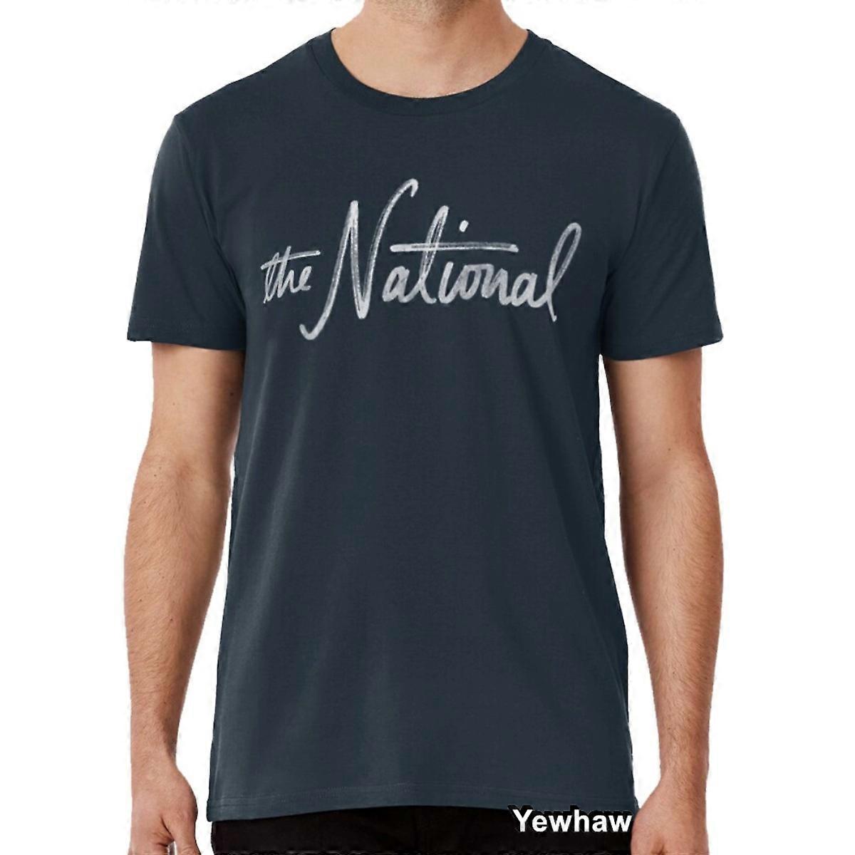 The National script T-shirt band trouble will find me sleep well beast matt berninger