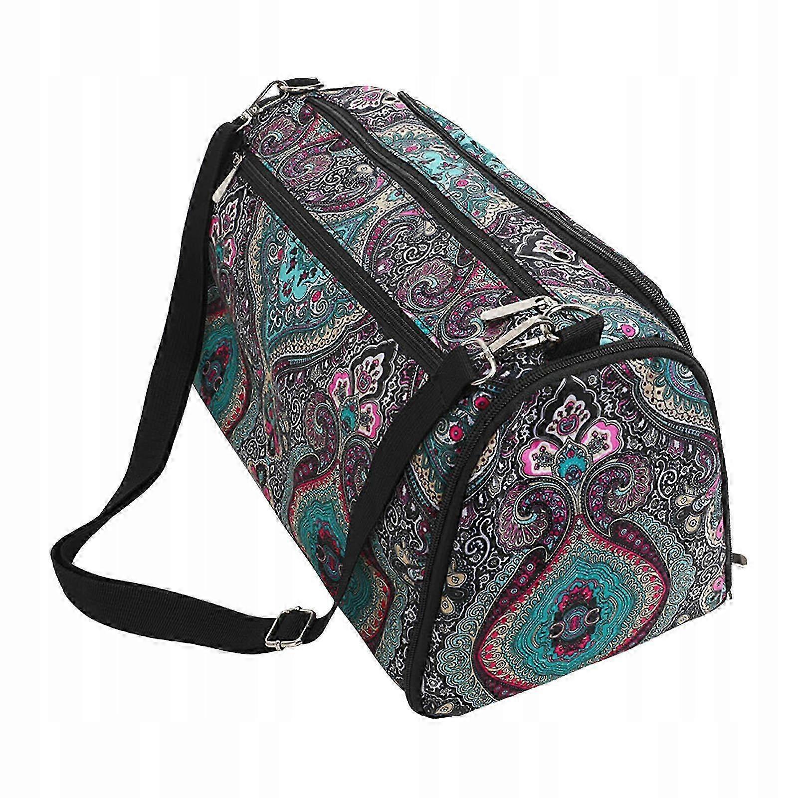 قوي الغزل تخزين حمل المعصم الحقيبة الكروشيه دائم تخزين منظم الغزل