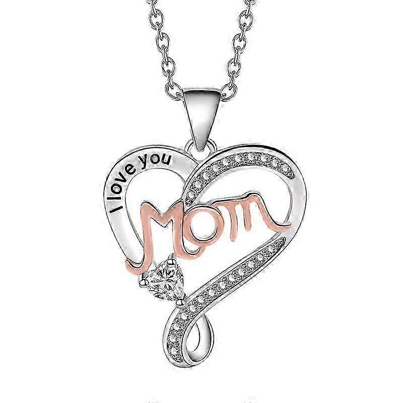 Rose Flower Necklace Jewellery For Mothers Day Birthday Gift