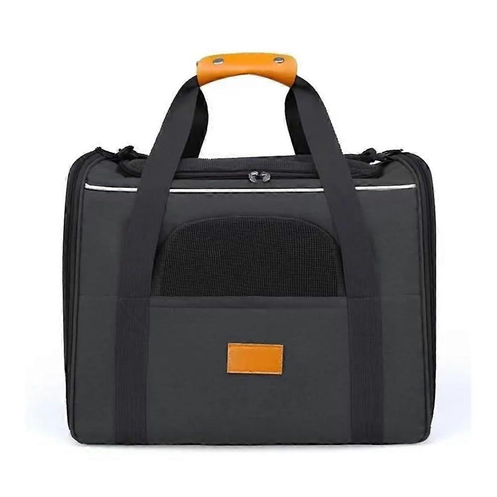 Cat Carrier Soft Portable Pet Carrier For Small And Medium Cats And Dogs Up To 14 Lbs Airline Approved Pickup Canopy