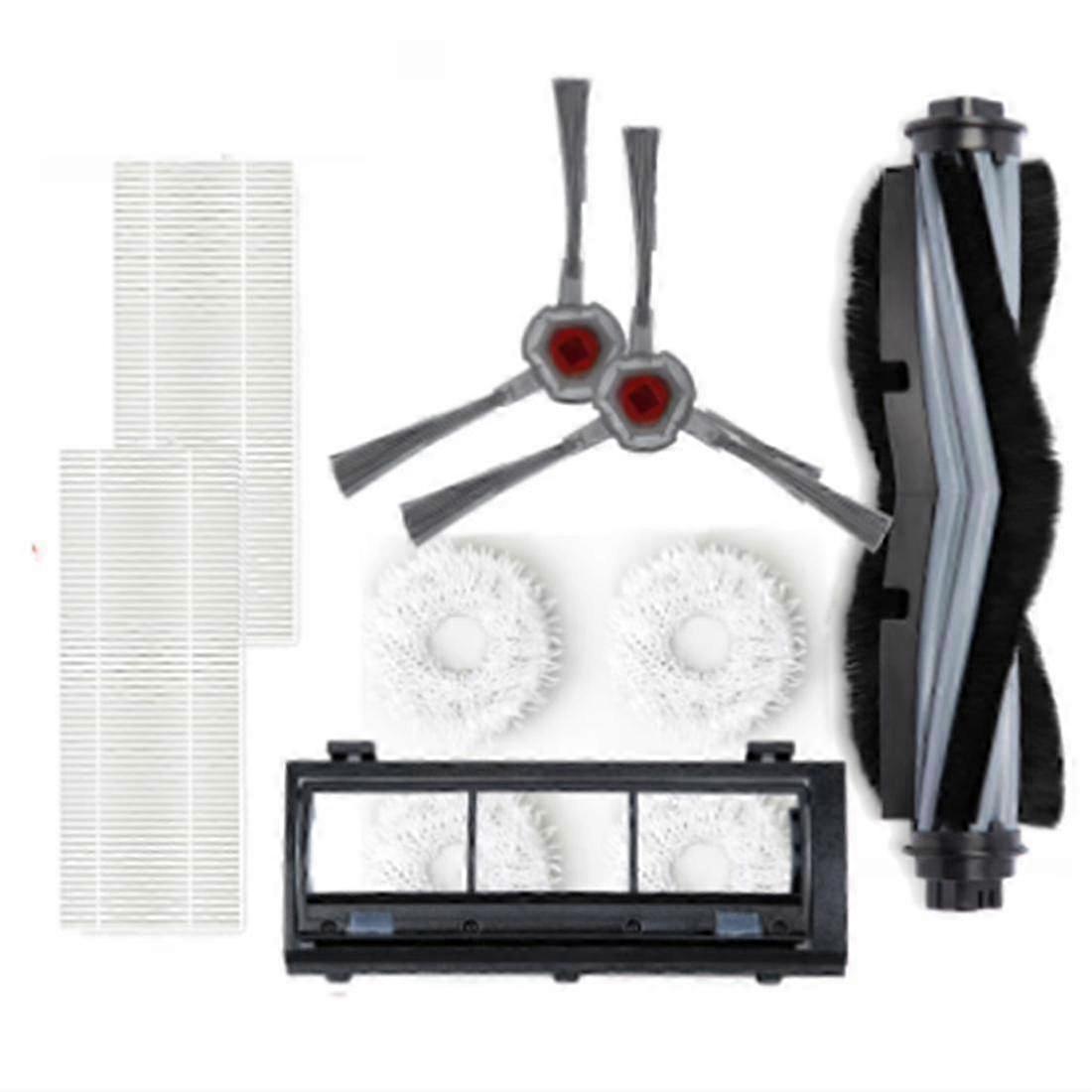 For Yeedi Mop Station With Side Brush Main Brush Dust Box Filter