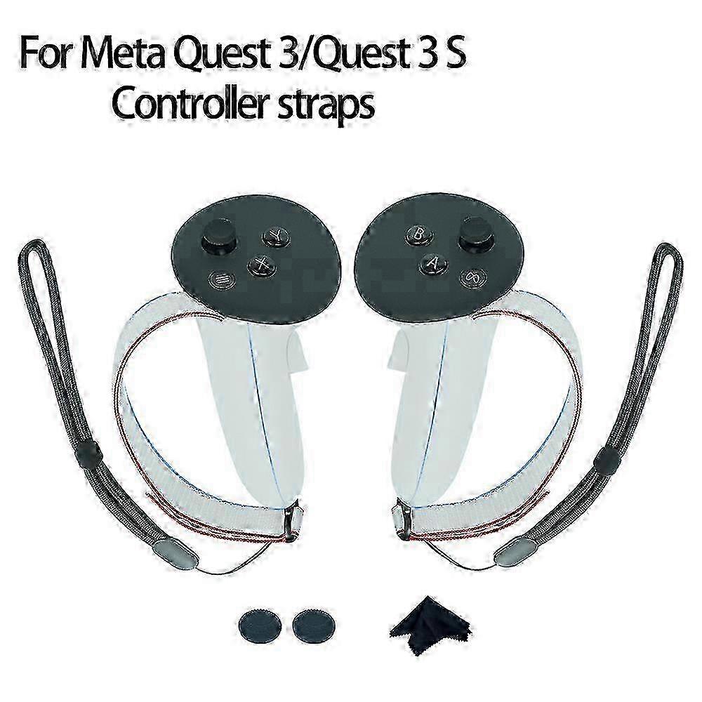 Controller Strap Replacement Battery Cover Knuckle Straps For Meta Quest 3