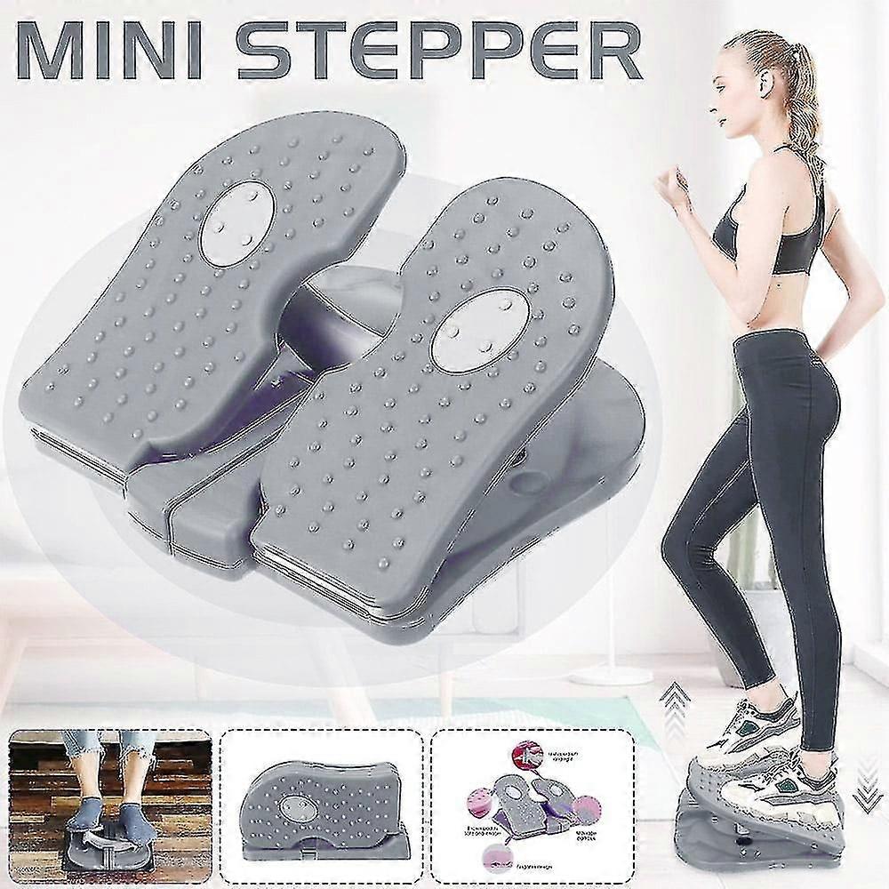 Portable Mini Stepper Under Desk Mini Stepper Exerciser Stationary Exerciser Fitness Folding Exerciser Compatible With Home Office